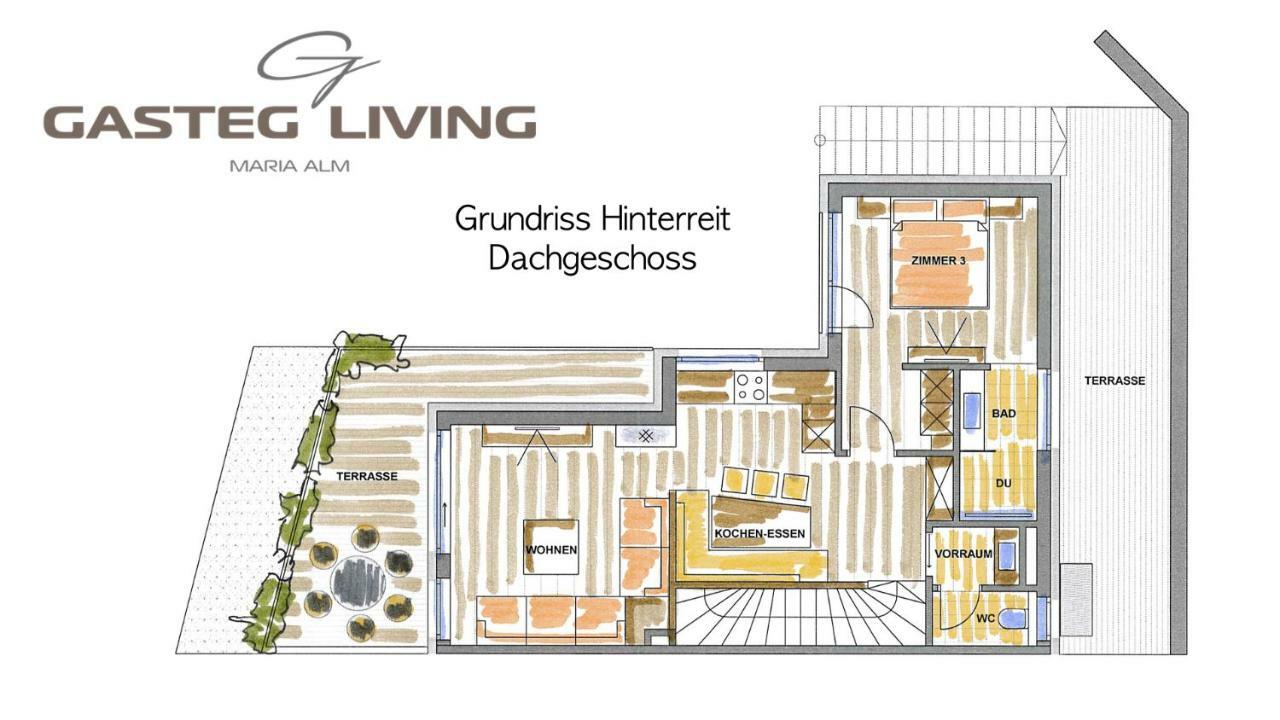 Апартаменти Gasteg Living Марія-Альм-ам-Штайнернен-Мер Екстер'єр фото